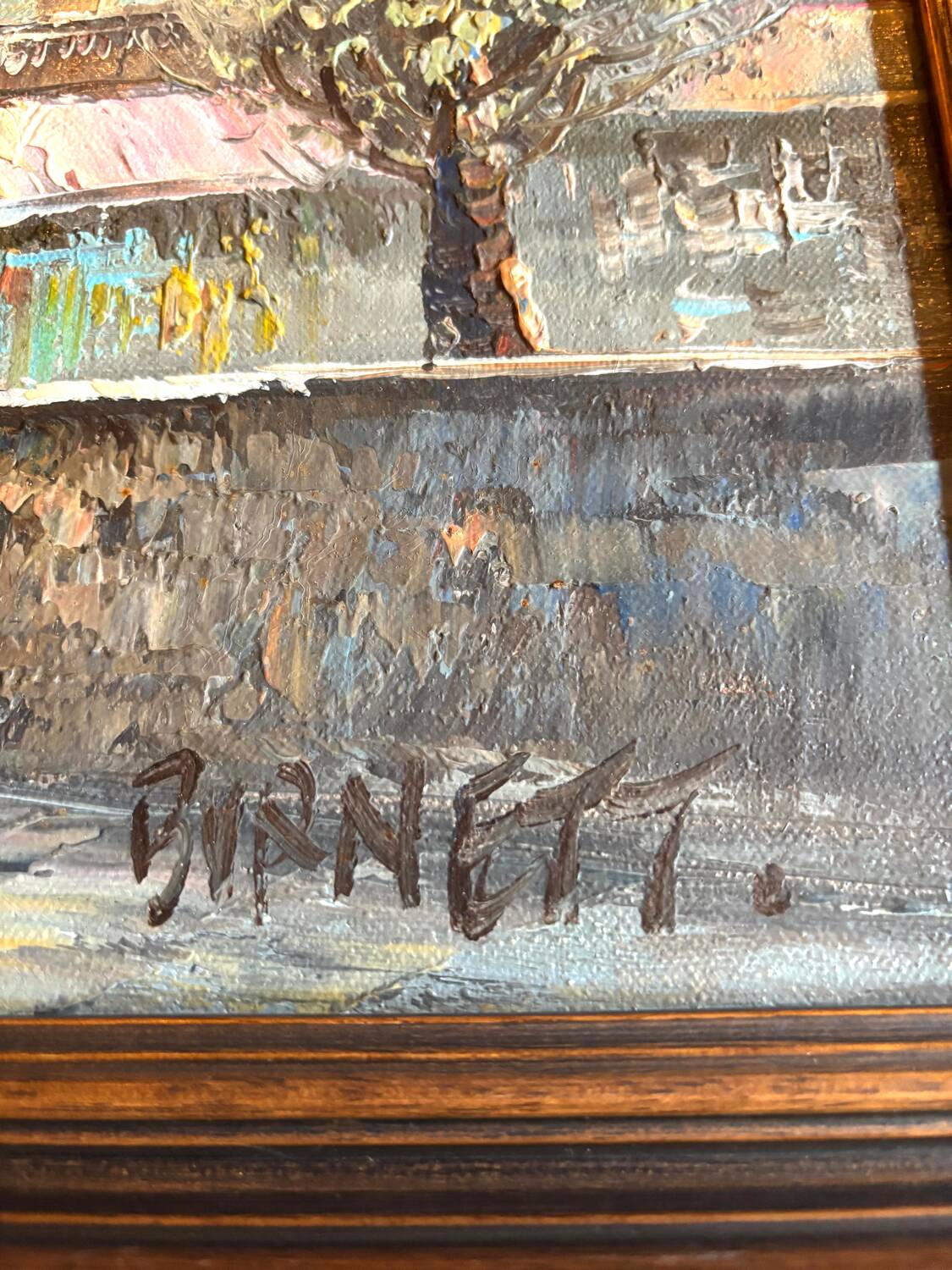 oil on canvas caroline burnett