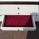 Wooden Sideboard - "Stollenlinie Brasilia" - German - 1960 - White - Black