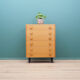 Commode en frêne, design danois, années 70, fabriqué au Danemark