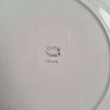 6 Gien flat plates, Jean model