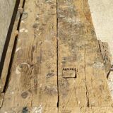 wooden carpenter workbench