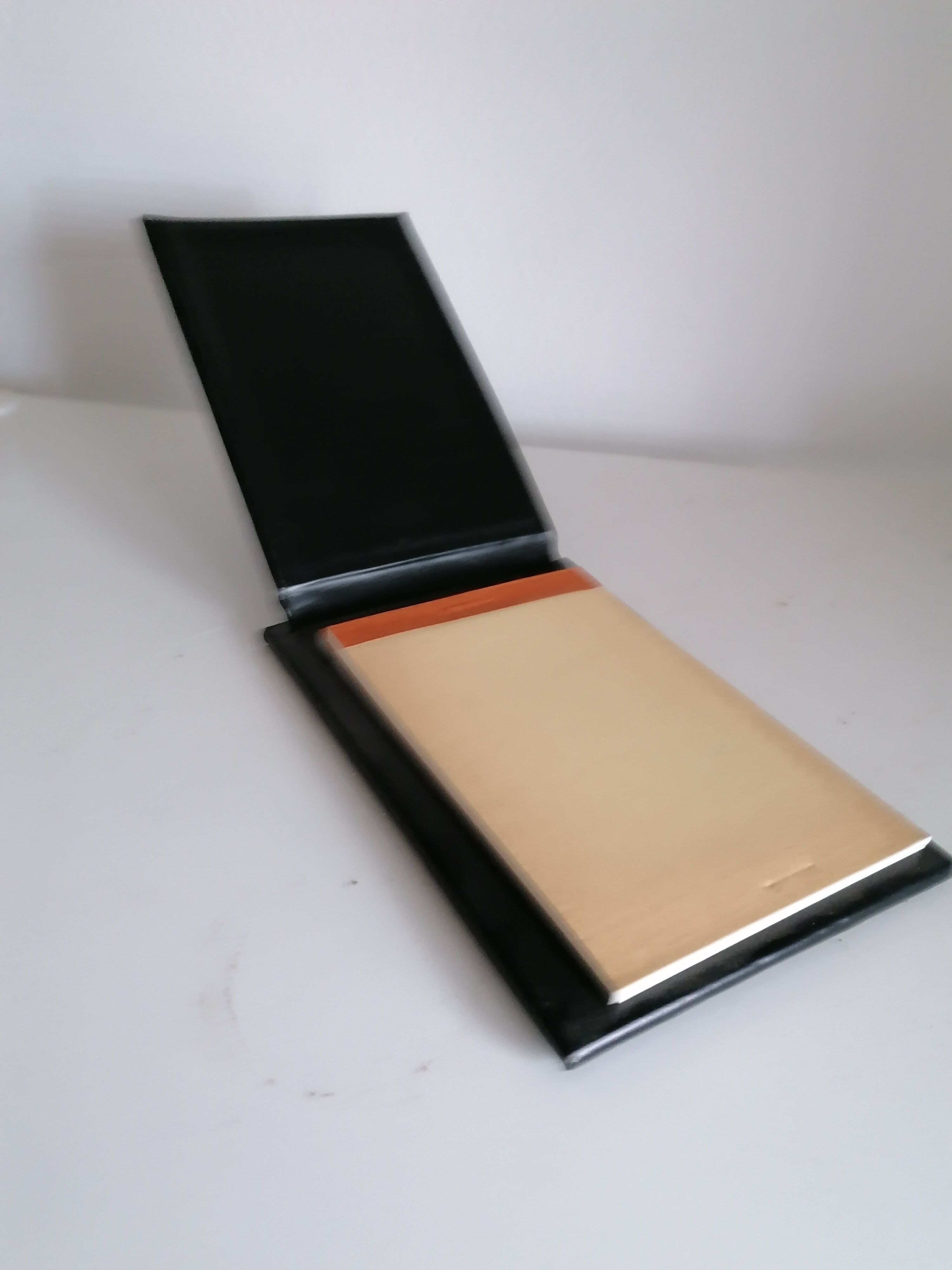 5-piece stitched leather desk set