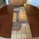Extendable walnut table