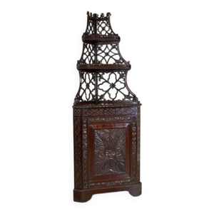 Cabinet d'angle en acajou,