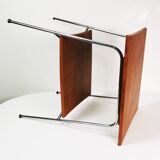 Bauhaus side table, Czechoslovakia, 1950s