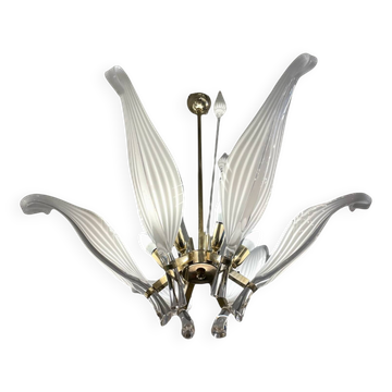 Venetian Chandelier by Franco Luce for Seguso, 1960s