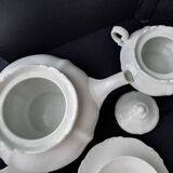 Heinrich H&G White Bavarian Porcelain Tea Set