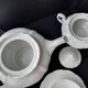 White porcelain tea service from Bavaria Heinrich H&G