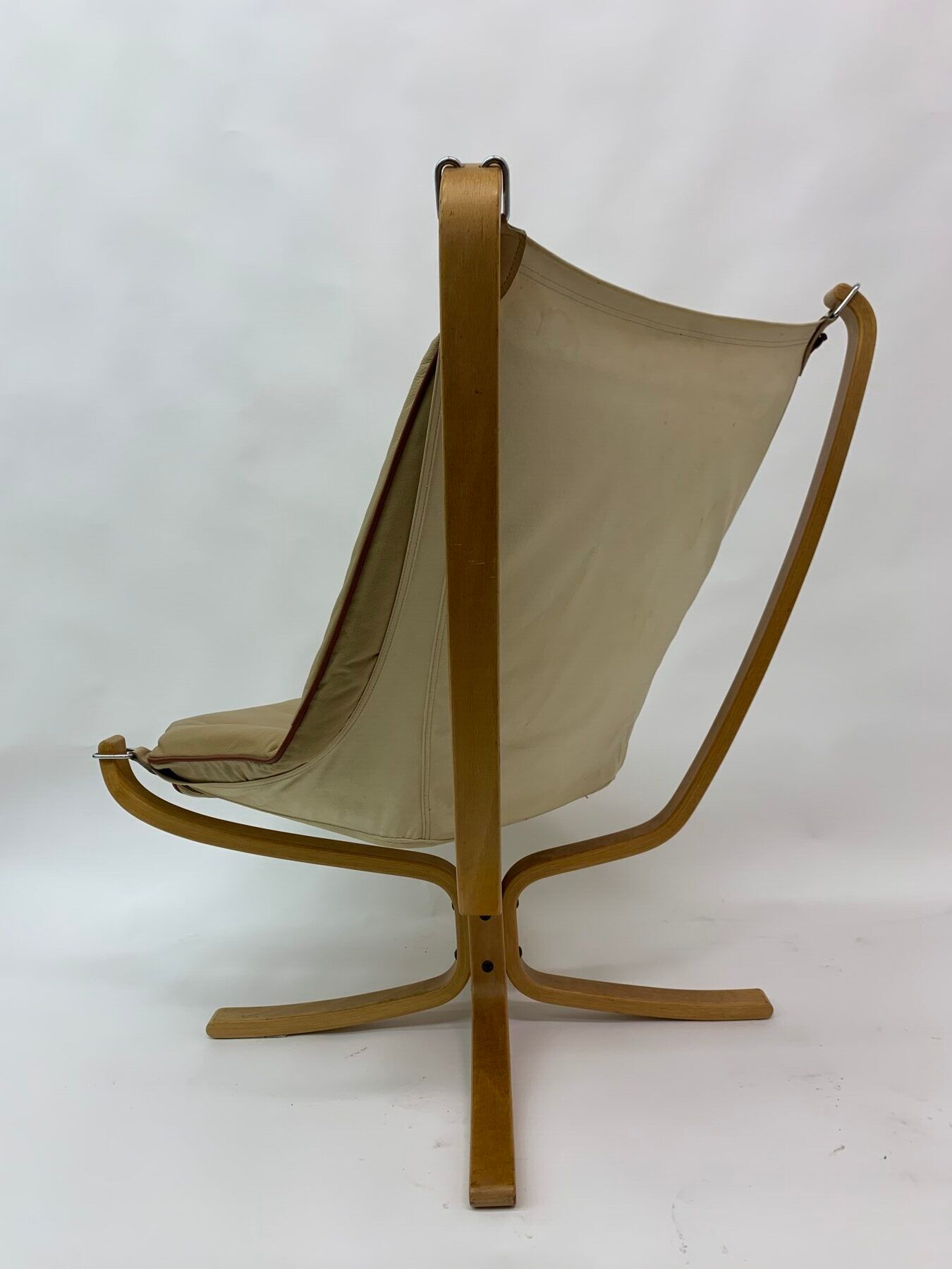 Falcon leather armchair by Sigurd Ressel for Vatne Møbler 1970s