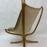 Falcon leather armchair by Sigurd Ressel for Vatne Møbler 1970s