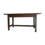 Old solid wood farm table