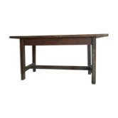 Old solid wood farm table