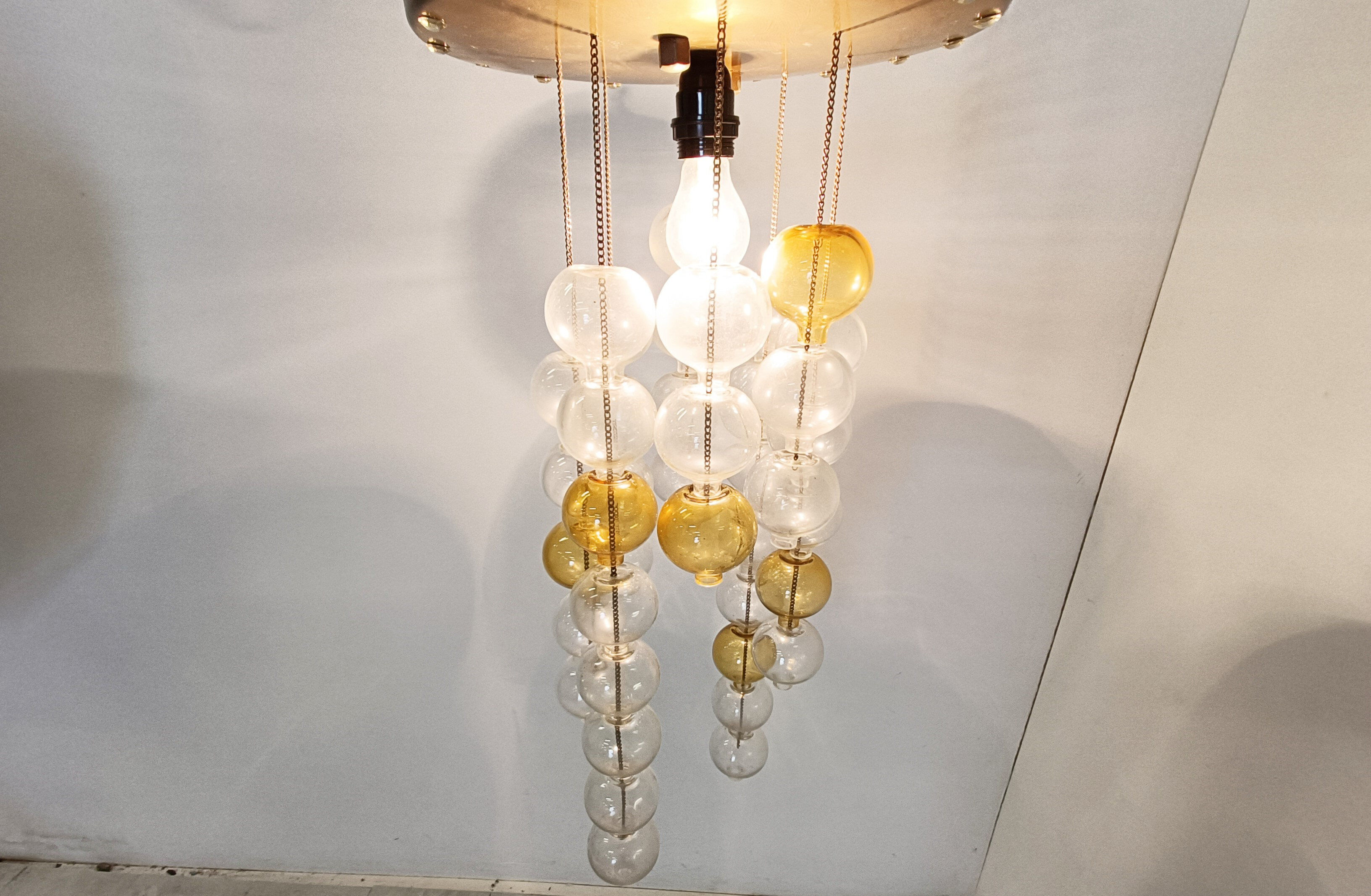 Lustre Tulipan par Kalmar, années 1960