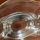 Vintage crystal Val St Lambert pocket duo