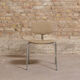 Chaise vintage Steelcase Strafor Facom en tissu et acier, circa 1970