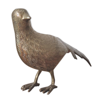 Oiseau en laiton