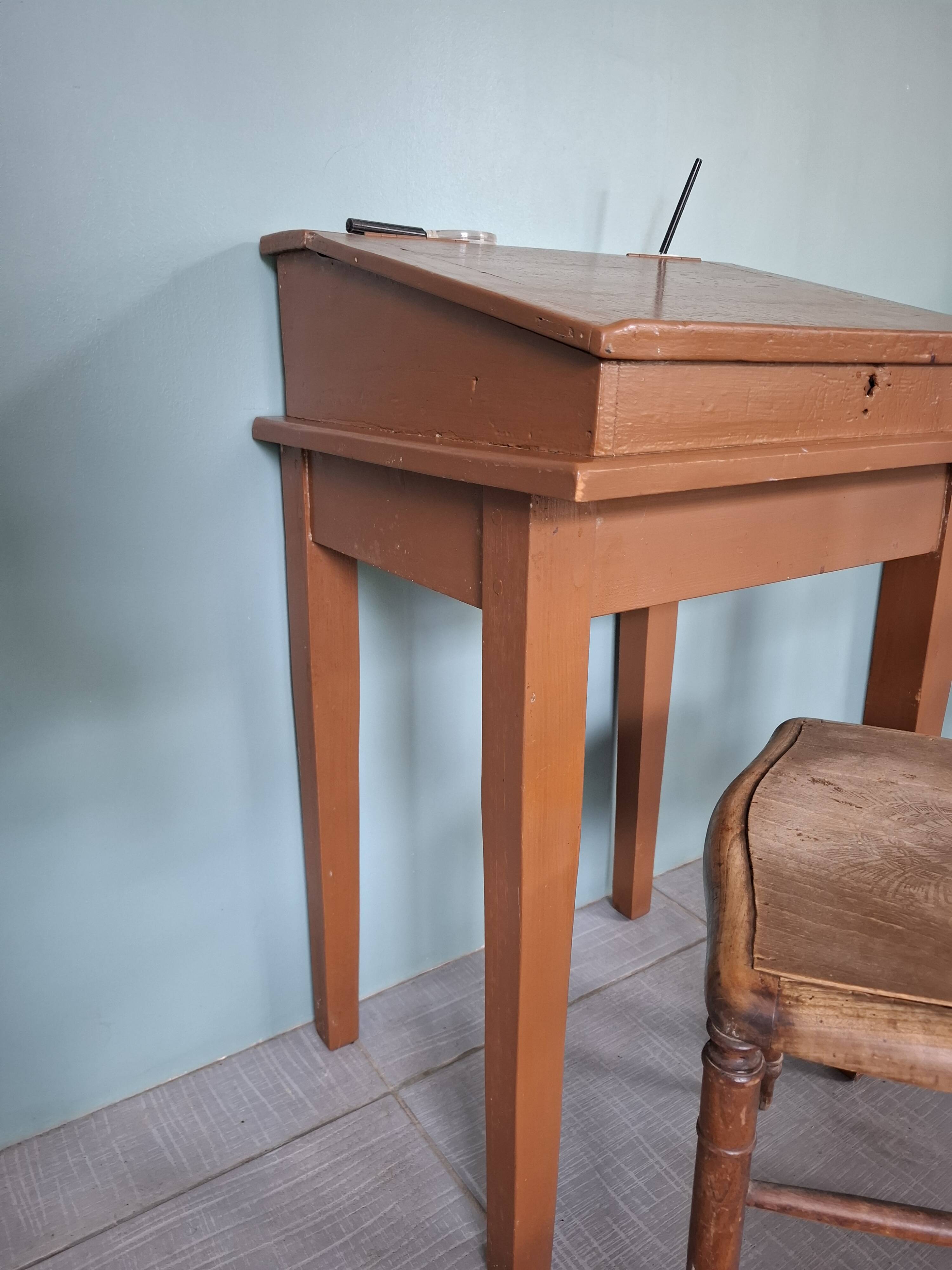 Pupitre ecolier années 50