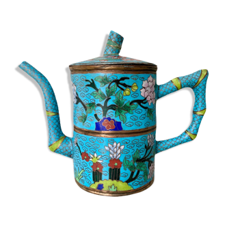 Teapot in enamels China
