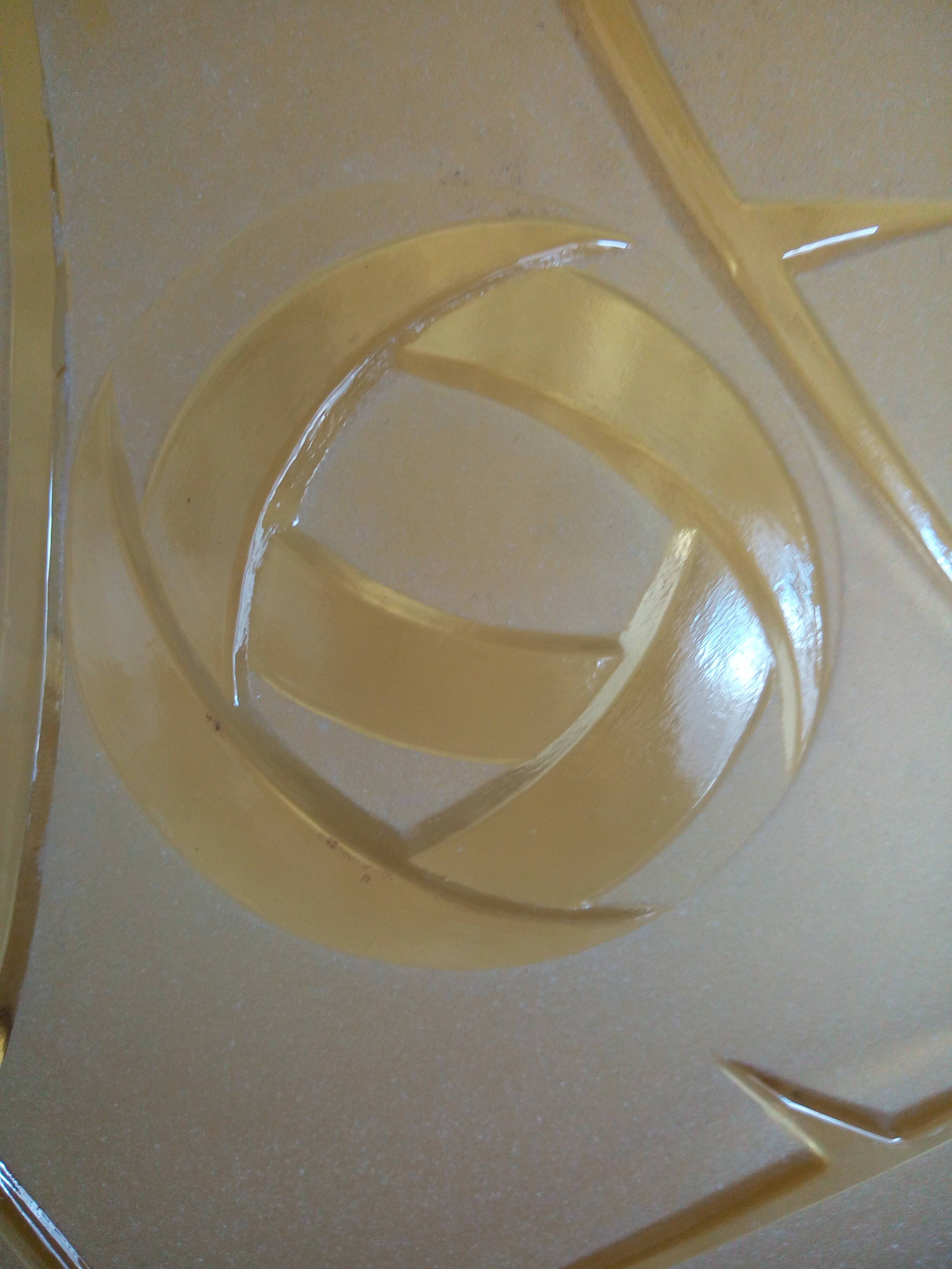 Vasque Art Déco pour suspension en verre moulé et pressé, verreries Degué