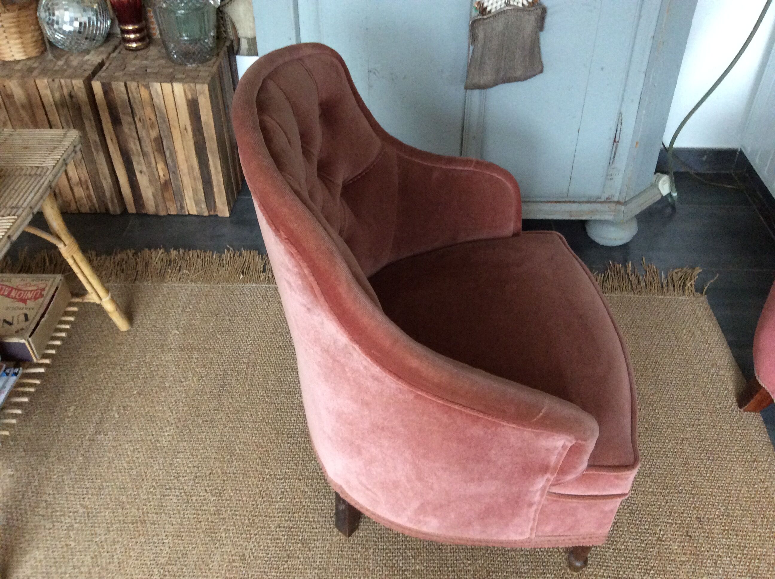 Fauteuil crapaud
