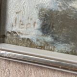 Swedish Oil on Panel – “Street ” by JOHN BÖRÉN