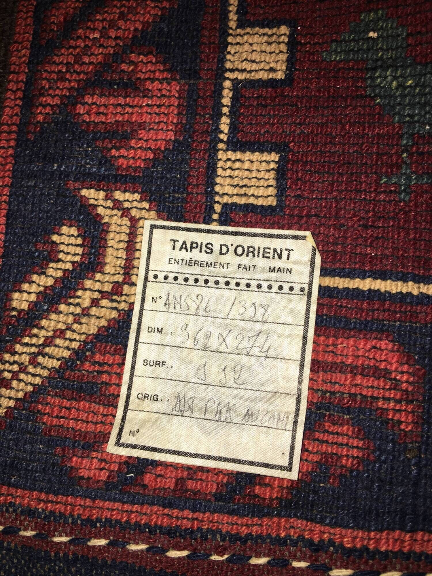 Tapis pakistan