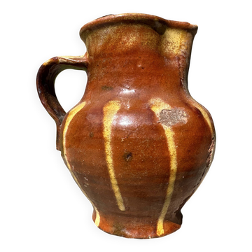 Pichet en terre cuite ancien 19ème