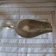 Vintage silver-plated metal sauce boat