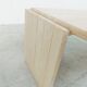 Vintage travertine coffee table, 1970s