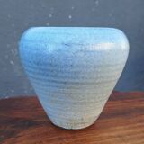 Glazed ceramic vase by Nadia and Alain Pinel