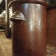 Antique, large 15-liter grease pot from the early 20th century