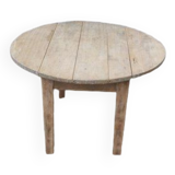 Folding round coffee table