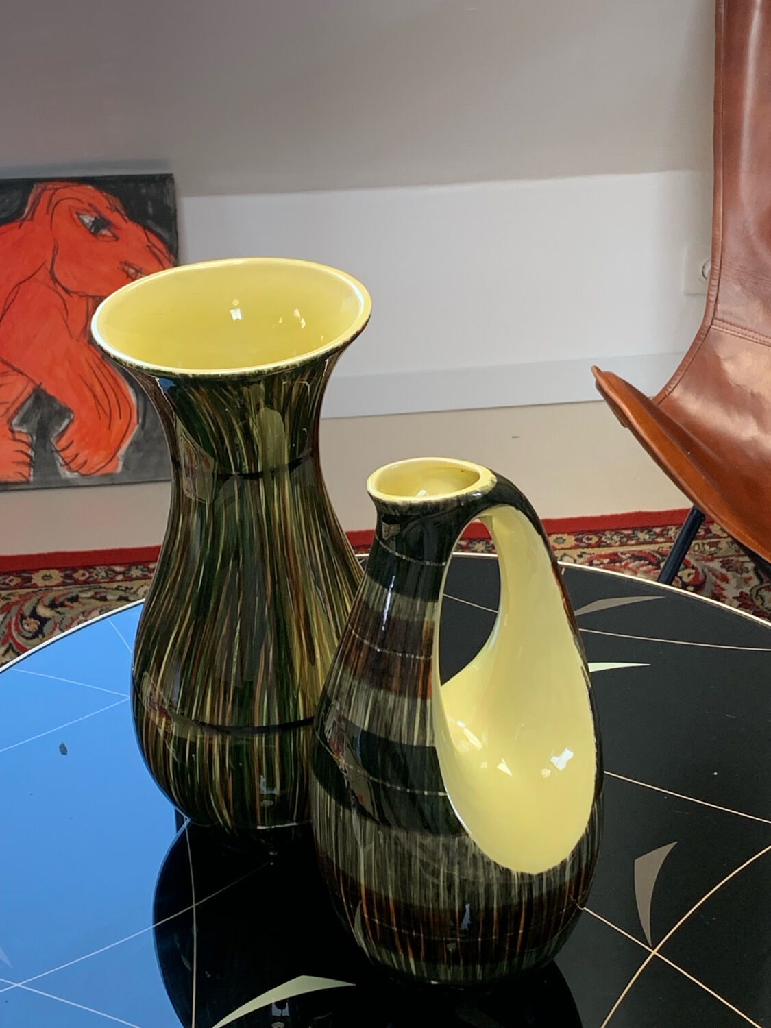 Set of St Clément vases