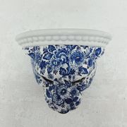 Étagère murale Panther en céramique bleu Delft