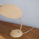 Pair of painted beige metal table lamps, 1930s