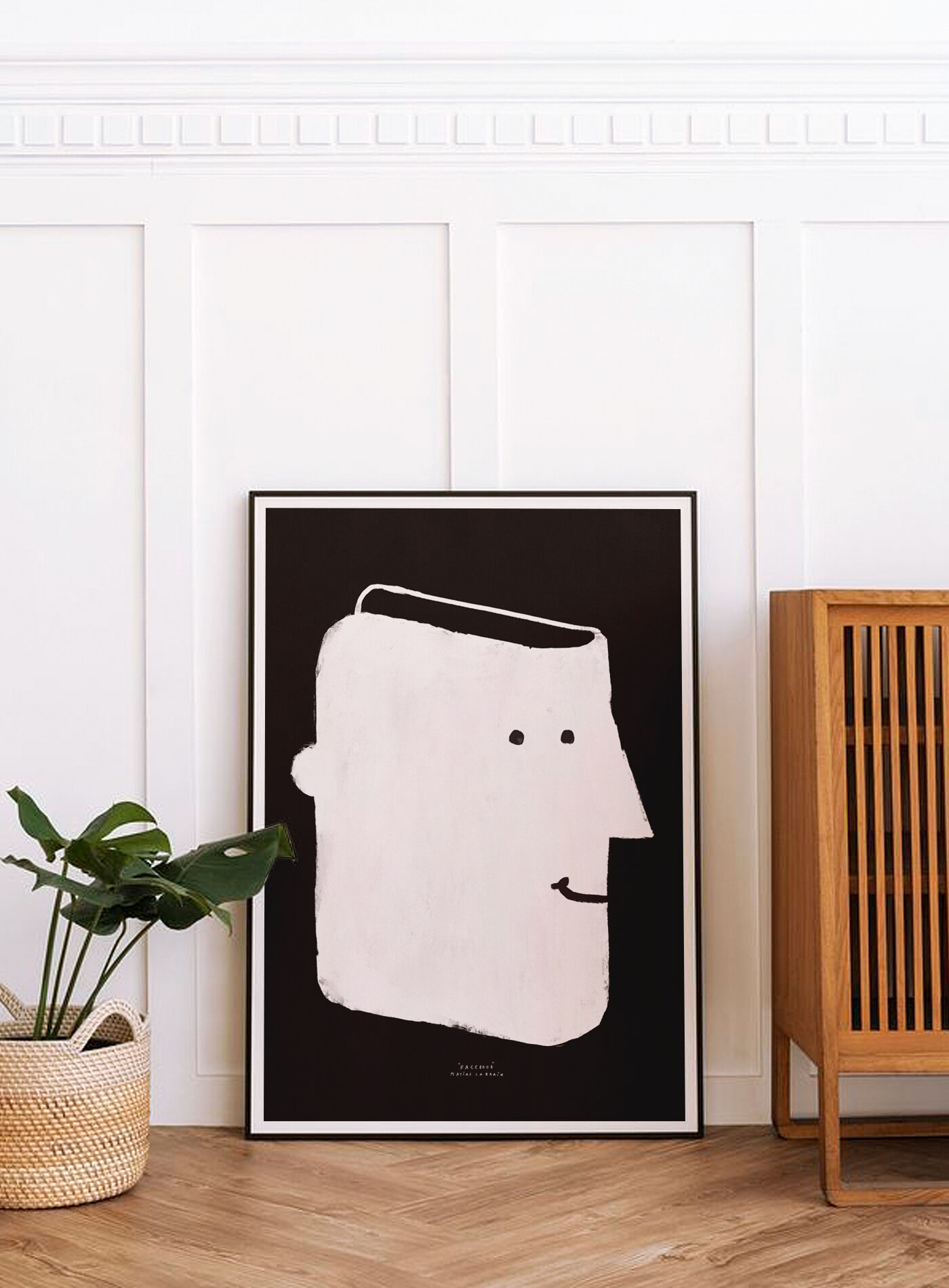 Facebook wall poster 30cm*40cm