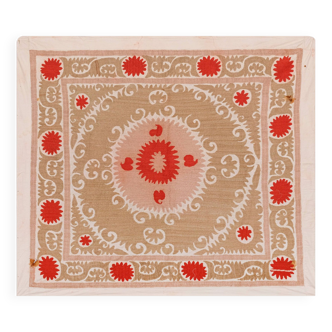 Tapis noué à la main, tapis turc vintage 119x138 cm