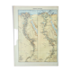 Old engraving 1898, ancient Egypt, map, Arabic • Lithograph, Original plate