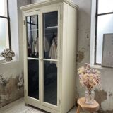 Glazed hosiery cabinet showcase