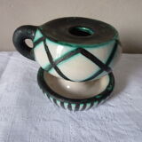 Ceramic candleholder
