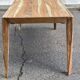 Dining table 175x80 renovated in raw solid acacia Tikamoon 6/8 people