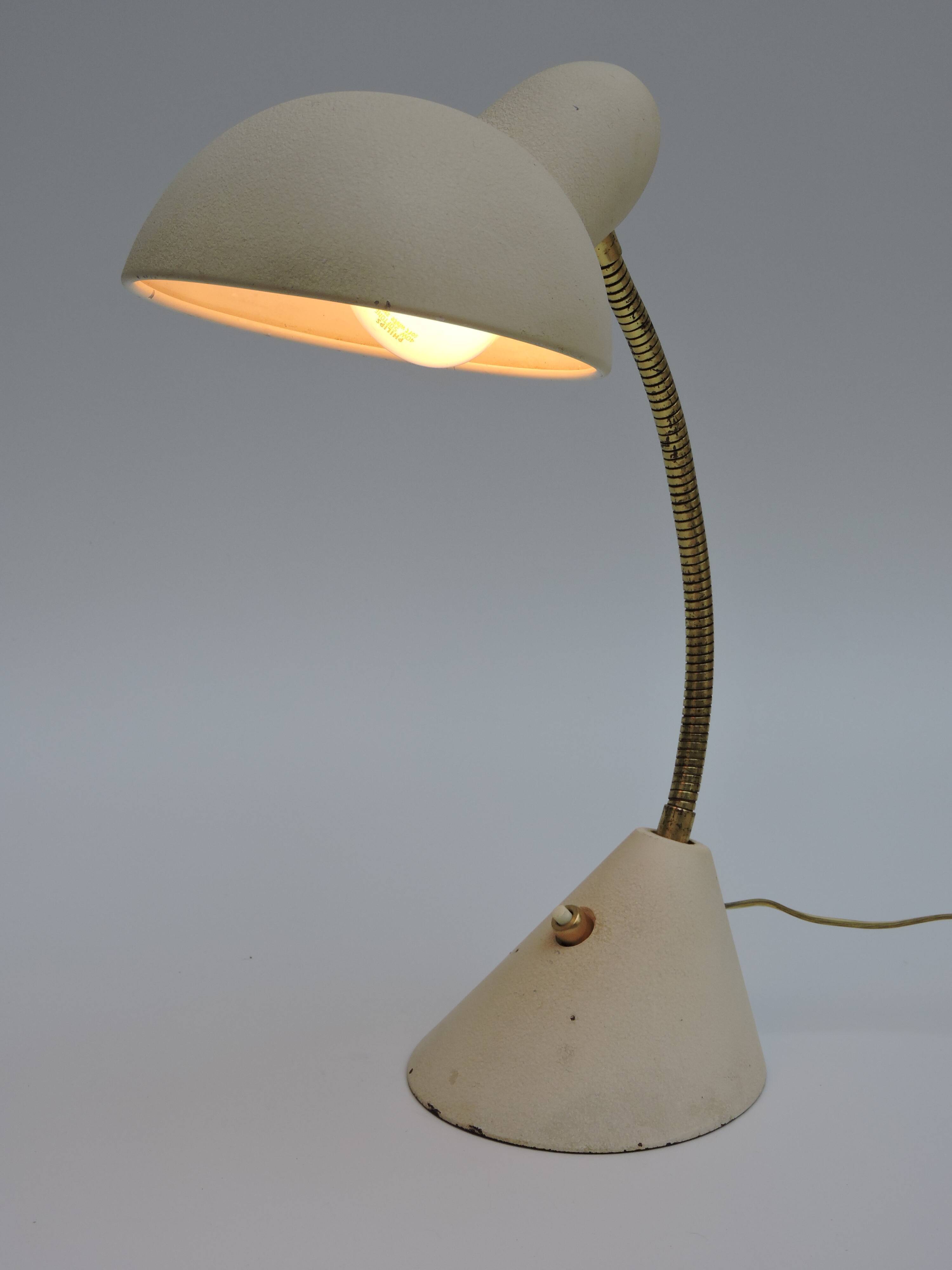 Vintage desk lamp "casserole"