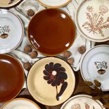 Mismatched antique plates
