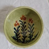Decorated glazed ceramic bowls