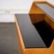 Black plateau chest of drawers
