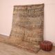 Peach Vintage Moroccan Rug 210 x 270 cm, Berber Wool Rug, Handmade Boho Rug