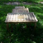 3 tables gigognes in Venian taste