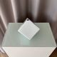 Vintage Jingdezhen Porcelain Bud Vase | White Geometric Minimalist Vase