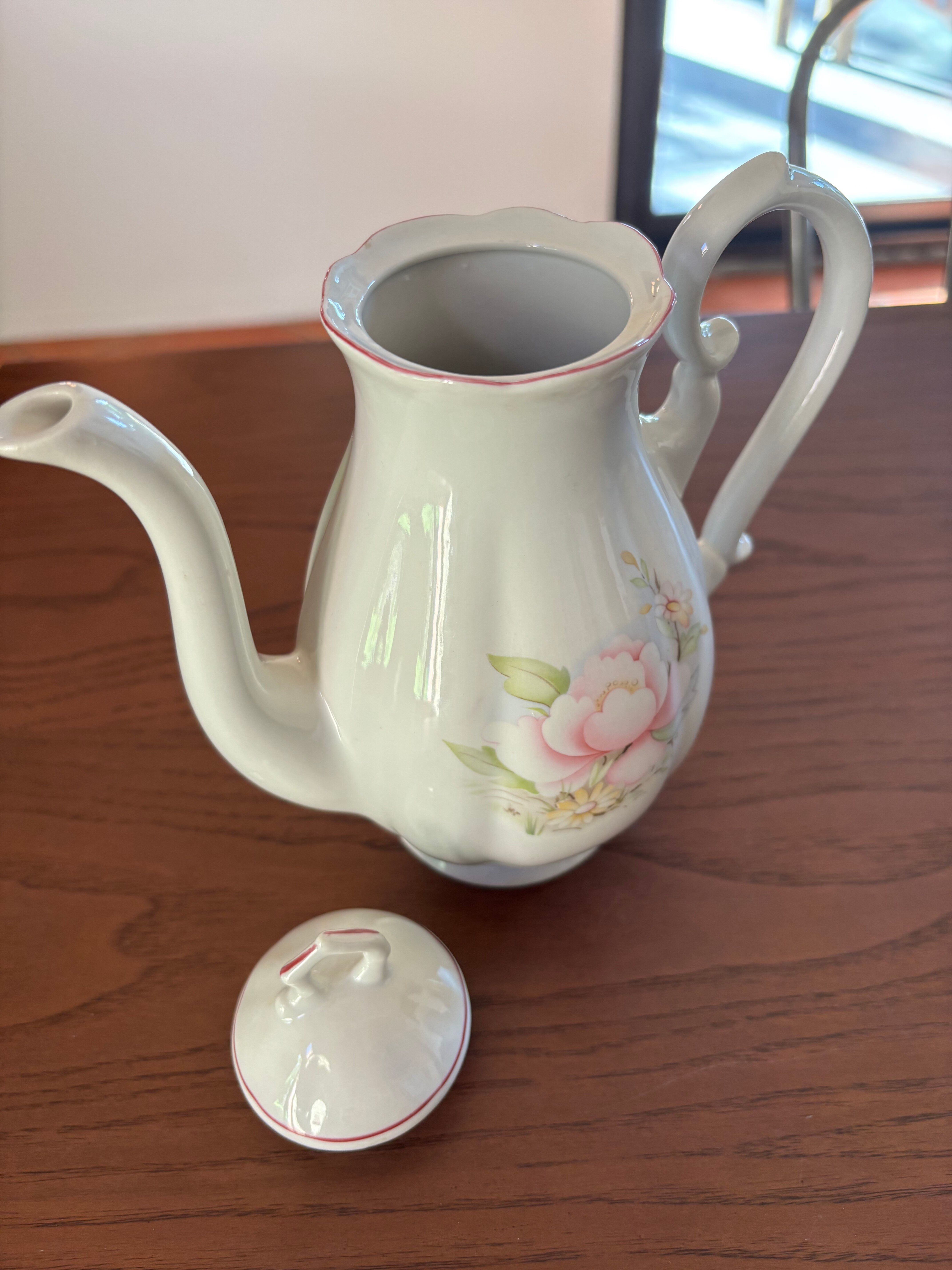 Floral pattern coffee maker FP -124-