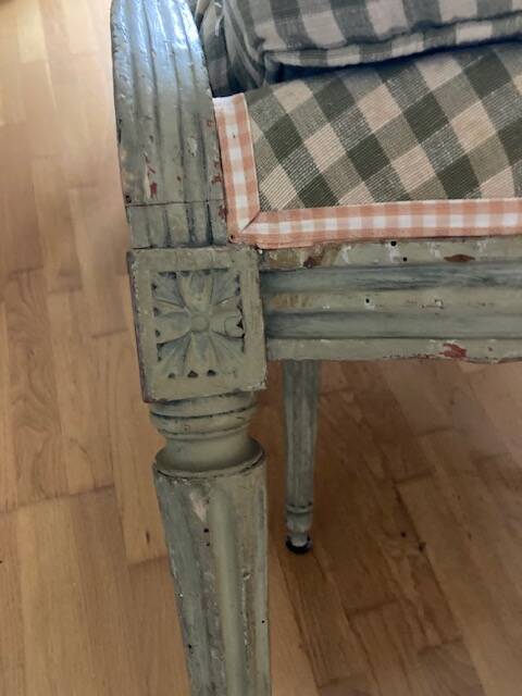 Authentic louis xv armchair pair